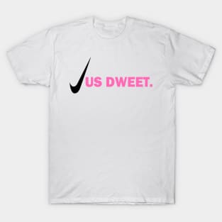 JUS DWEET - IN BLACK AND PINK - CARNIVAL CARIBANA PARTY TRINI DJ T-Shirt